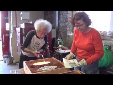 Hot Glass Sand Casting