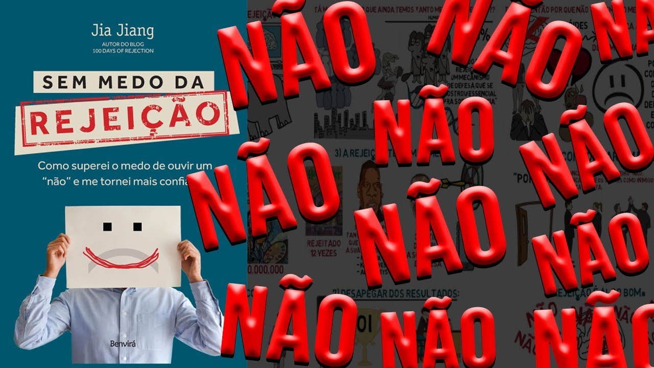 COMO LIDAR COM A REJEIÇÃO | Sem Medo da Rejeição por Jia Jiang | Resumo Animado