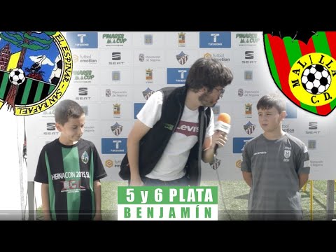 Post /UD El Espinar 0-6 CD Malilla / Benjamín / 5º y 6º Puesto Plata