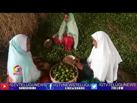 AP Minister Mopidevi Venkata Ramana Visits Tenali Nimma Market|| GEE TV Telugu News