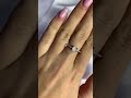 Серебряное кольцо с бриллиантом 0.05ct