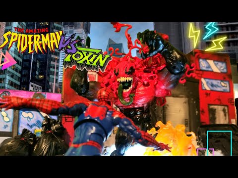 Spider-Man Vs Venom Part 4: Toxin Mayhem/ Stop Motion Animation 2022!!