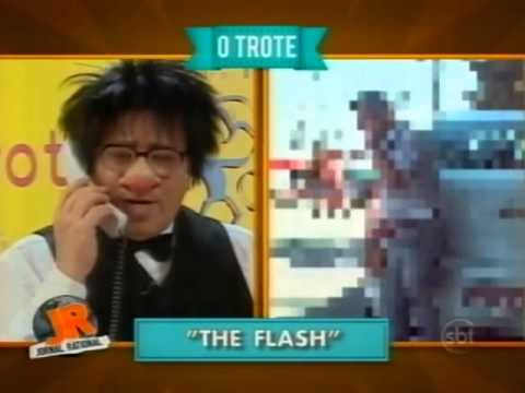 Programa do Ratinho   Trote do Santos The Flash