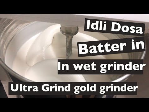 2 in 1 Idli Dosa Batter In Wet Grinder | Ultra Grind Gold Wet Grinder demo |How To Use Wet Grinder