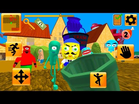 НОВЫЙ ДОМ СОСЕДЕЙ! обновленная Игра СПАНЧ боб ДЕЛАЮ КОНЦОВКУ - Plankton Gang. Sponge Neighbor