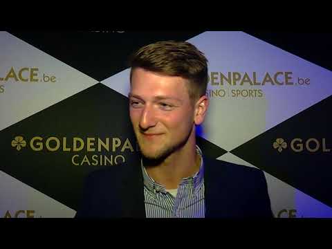 Guillaume Devacht SV Wevelgem City op uitreiking Golden palace Ball 2019