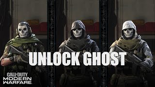 Fastest And Easiest Way To Unlock GHOST In Modern Warfare