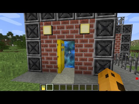 DIMENSIONAL DOORS MOD in Minecraft
