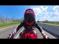 Ride 427 Insta 360 X4 Honda CBR650R 2025 Akrapovic Racing Line