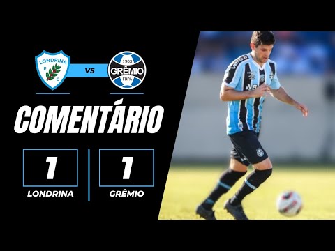 LONDRINA 1x1 GRÊMIO | ANALYSIS BY CRISTIANO OLIVEIRA