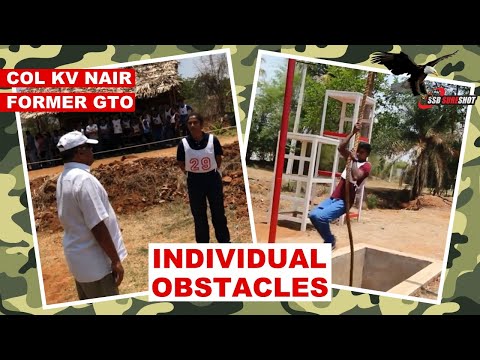Individual Obstacles (IO) Live Demo & Tips by Col KV Nair | GTO Tasks | Crack SSB