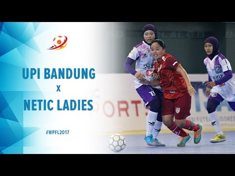 UPI Bandung (2) vs (1) Netic Cibinong - Highlight Woman Pro Futsal League 2017
