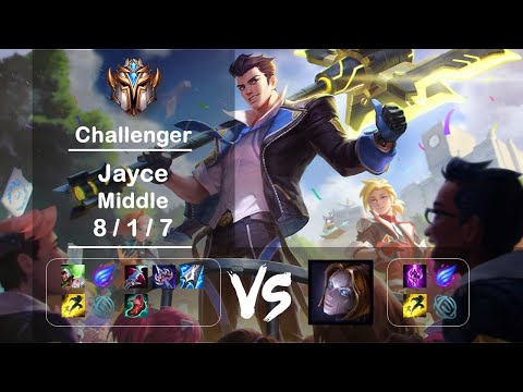 [4K] KR Challenger Middle Jayce vs Orianna Ep.1679