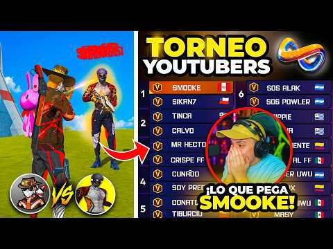 I FACED 50 YOUTUBERS IN A TOURNAMENT! ☠️🔥 FREE FIRE