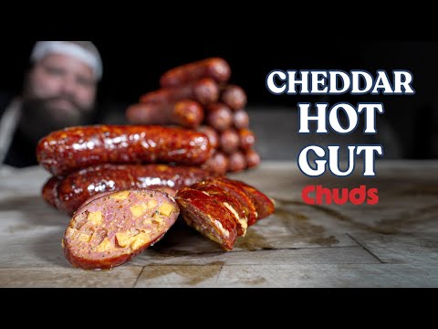 Cheesy Spicy Texas Sausage! | Chuds BBQ