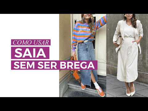 Dicas para usar saia sem parecer brega | Camila Gaio