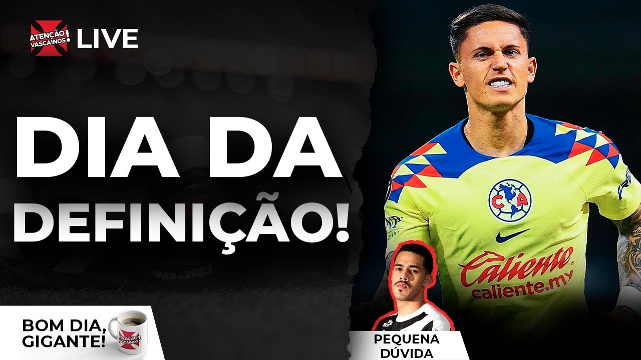 IMPORTANTE! VASCO ESPERA RESPOSTA DO AMÉRICA-MEX SOBRE BRIAN RODRIGUEZ. TIME VIAJA PRA CARIACICA