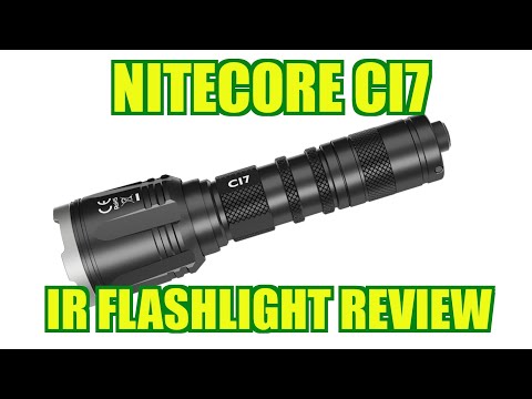 FLASHLIGHT CHAMELEON SERIES/2500 LUMENS CI7 NITECORE video