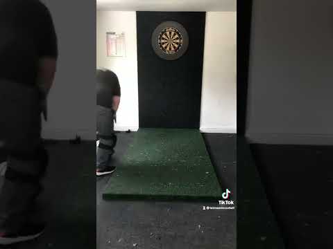 🎯 Dart Board in the Man Cave 😁… #darts #oche #teirnanmccorkell #howto #tips #google #search