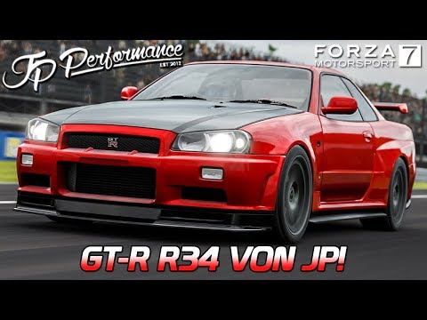 GT-R R34 von JP! | Forza Motorsport 7 German Gameplay | [PC] [GER] Nissan GT-R R34 @ Monza