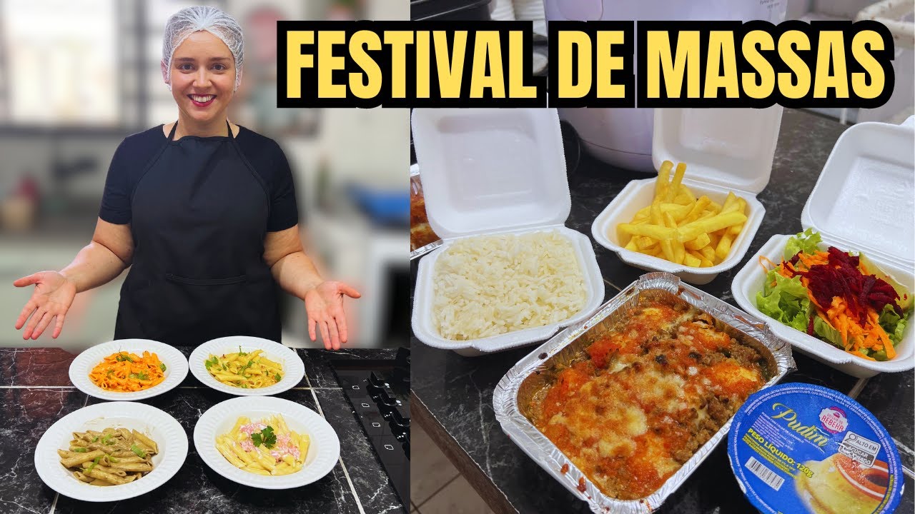 VENDENDO MARMITEX DE MASSAS PELO IFOOD - UM DIA DE VENDAS NO MEU DELIVERY EM CASA