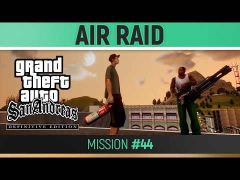 GTA San Andreas: Definitive Edition - Mission #44 - Air Raid 🏆 Walkthrough Guide