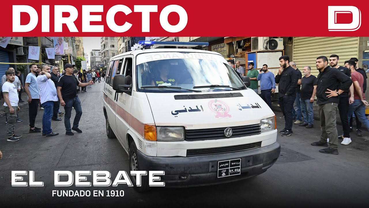 DIRECTO | Nueva oleada de explosiones en 'buscas' de Hezbolá en el Líbano