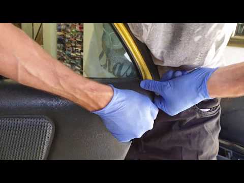 Mercedes w123 door card removal