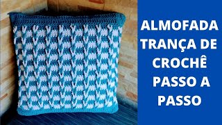 ALMOFADA TRANA DE CROCH PASSO PASSO