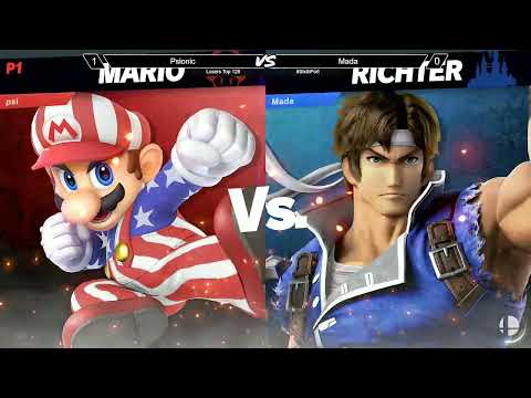 Psionic (Mario) vs Mada (Pikachu, Richter) Port Priority 6 Singles Losers Top 128