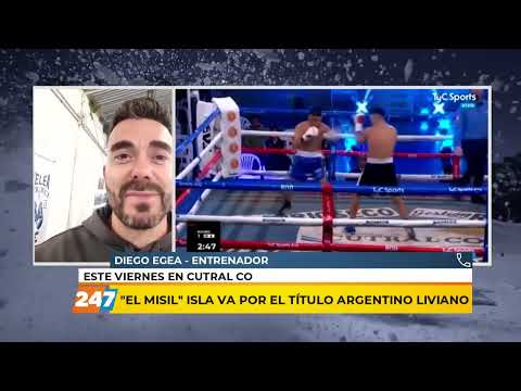 GS | "EL MISIL" ISLA VA POR EL TÍTILO ARGENTINO LIVIANO | ISLA | EGEA |   09/11/22