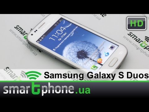 Обзор Samsung S7562 Galaxy S Duos (pure white)