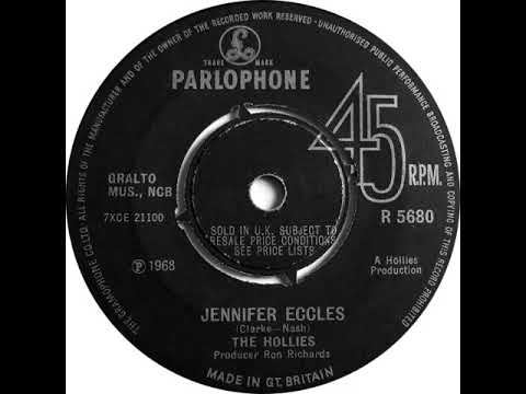 UK New Entry 1968 (70) The Hollies - Jennifer Eccles