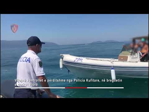 Vlorë - Policia, kontrolle përgjatë vijës bregdetare të qarkut Vlorë