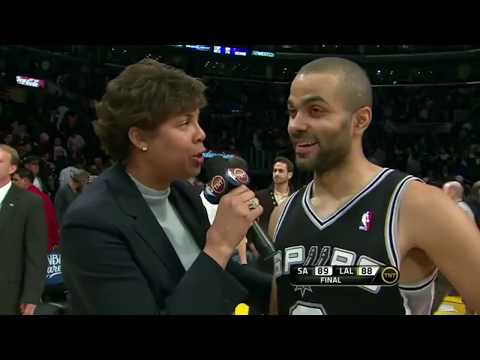 Tony Parker 21 Points @ Lakers, 2010-11.