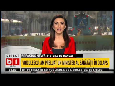STIRI B1 ORA 12.00 DIN 16 APR 2021 - VOICULESCU: PREMIERUL S-A TRANSFORMAT IN EPIDEMIOLOGUL ROMANIEI