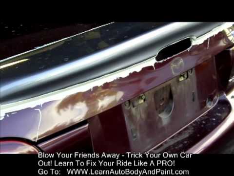 How To Repair Car Dents - Step 1 Finding Dents Using...