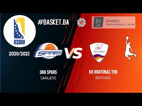 OKK Spars vs KK Bratunac - KSBIH - 2020/2021