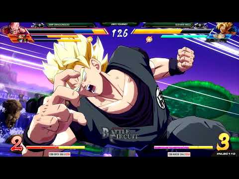 NLBC v.110 - DBFZ Tournament - LOSERS SEMI - EMP Dragongod vs Elevate Rico  [1080p/60fps]