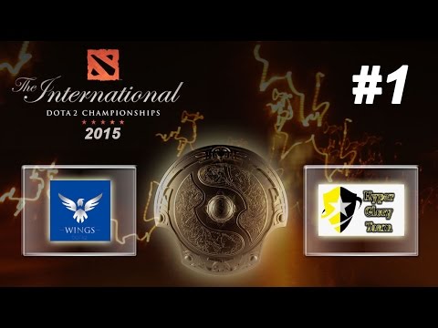 Wings vs Hyper Glory game 1 - Dota 2 The International 2015