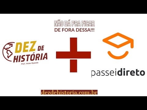 Como estudar História? O que mais cai no enem? Passar no vestibular! Dez de História e Passei Direto