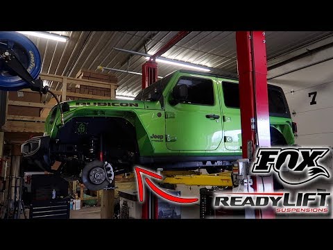 Installing a READYLIFT 2.5” Coil Lift onto My JL Wrangler!!