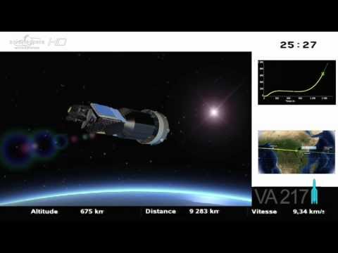 Ariane 5 launch VA217