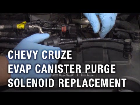 Chevy Cruze Evap Canister Purge Solenoid Replacement