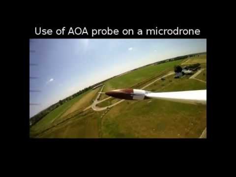 Test flight with angle of attack sensor on Paparazzi UAV