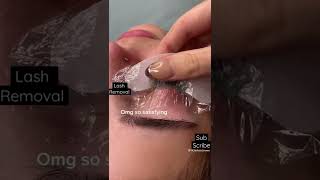 Satisfying Eyelash Removal