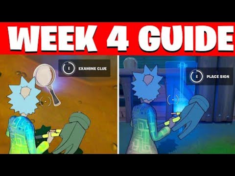 #Challenges#Quest All Week 4 Legendary Quest / Challenges Full Guide Fortnite Chapter-2 Season-7