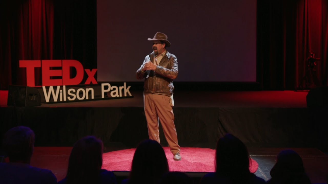 Steven Arnold on stage