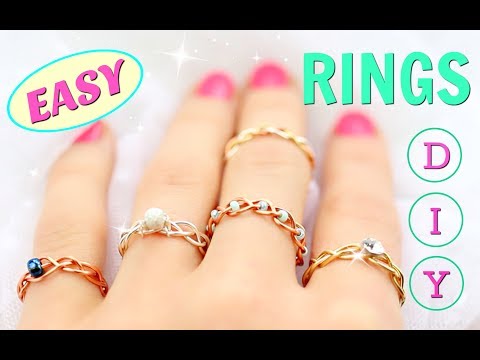 5 DIY Easy Rings - Braided & No Tools! : 8 (with - Instructables