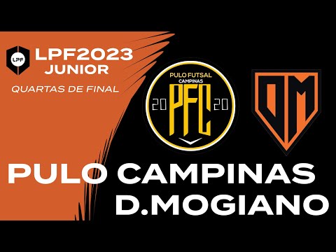 QUARTAS DE FINAL -LPF JUNIOR SUB -11 PULO CAMPINAS X DESPORTIVO MOGIANO